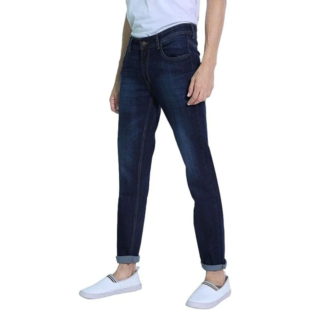 Comfort‎ Denim Outfitters Mens Skinny Jeans Dark Wash Indigo Blue 38W 32L NWT